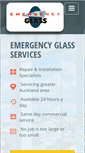 Mobile Screenshot of emergencyglassnz.co.nz